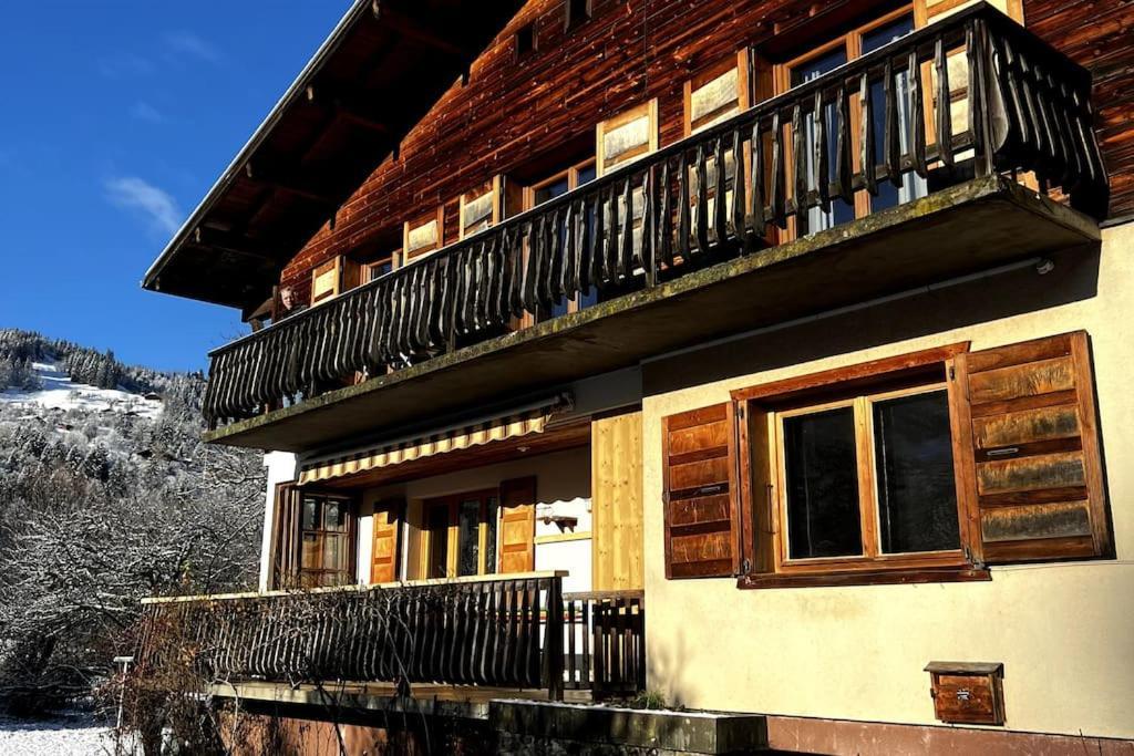 Appartement Dans Chalet - 75 M2 - 4 A 6 Personnes Сен-Жерве-Ле-Бэн Экстерьер фото